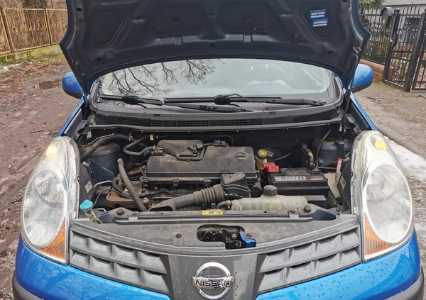 Nissan Note cena 10900 przebieg: 248000, rok produkcji 2007 z Żary małe 154